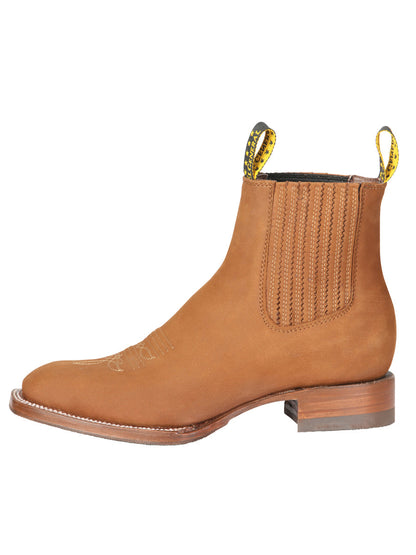 The Nobuck Ankle Boot — Old Gold (No. 45337)