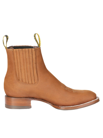 The Nobuck Ankle Boot — Old Gold (No. 45337)