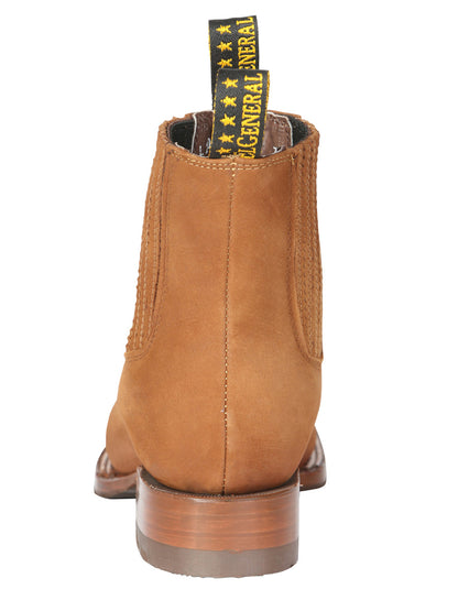 The Nobuck Ankle Boot — Old Gold (No. 45337)