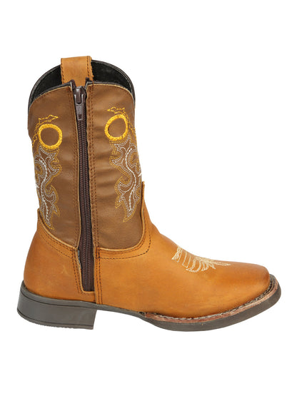 The Kids' Rodeo Boot — Honey (No. 45389)