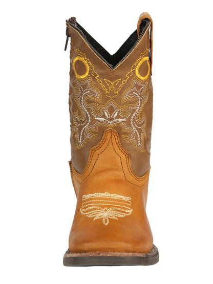 The Kids' Rodeo Boot — Honey (No. 45389)