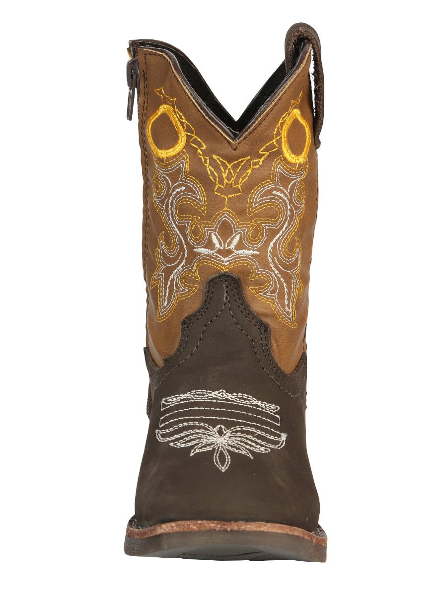 The Kids' Rodeo Boot — Chocolate (No. 45390)