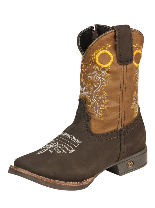 The Kids' Rodeo Boot — Chocolate (No. 45390)