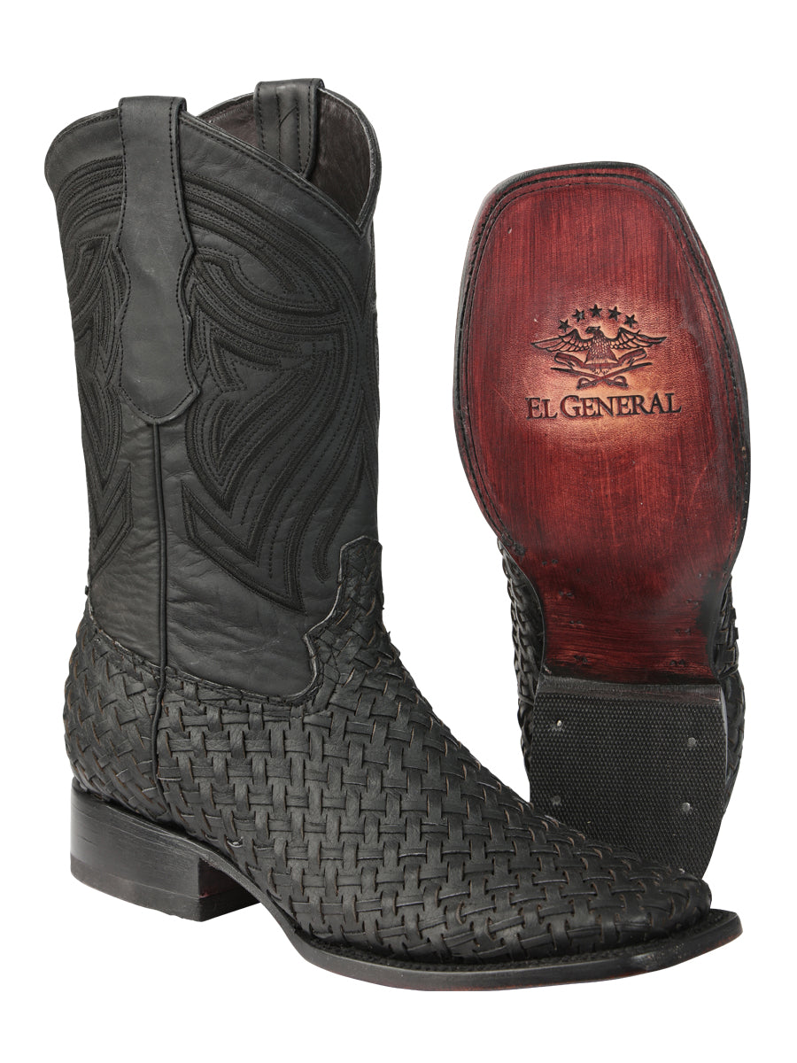 The Petatillo Rodeo Boot — Black (No. 45400)