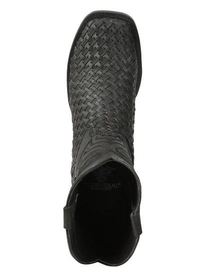 The Petatillo Rodeo Boot — Black (No. 45400)