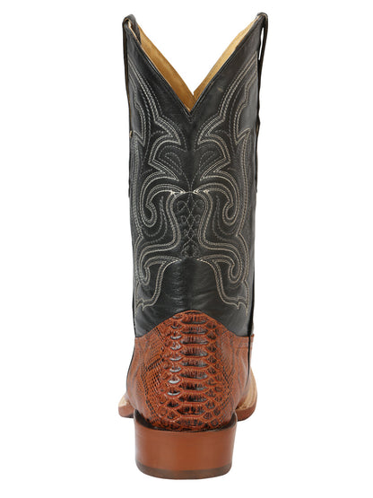 The Bulldog Rodeo Boot — Cognac Python Print (No. 45435)