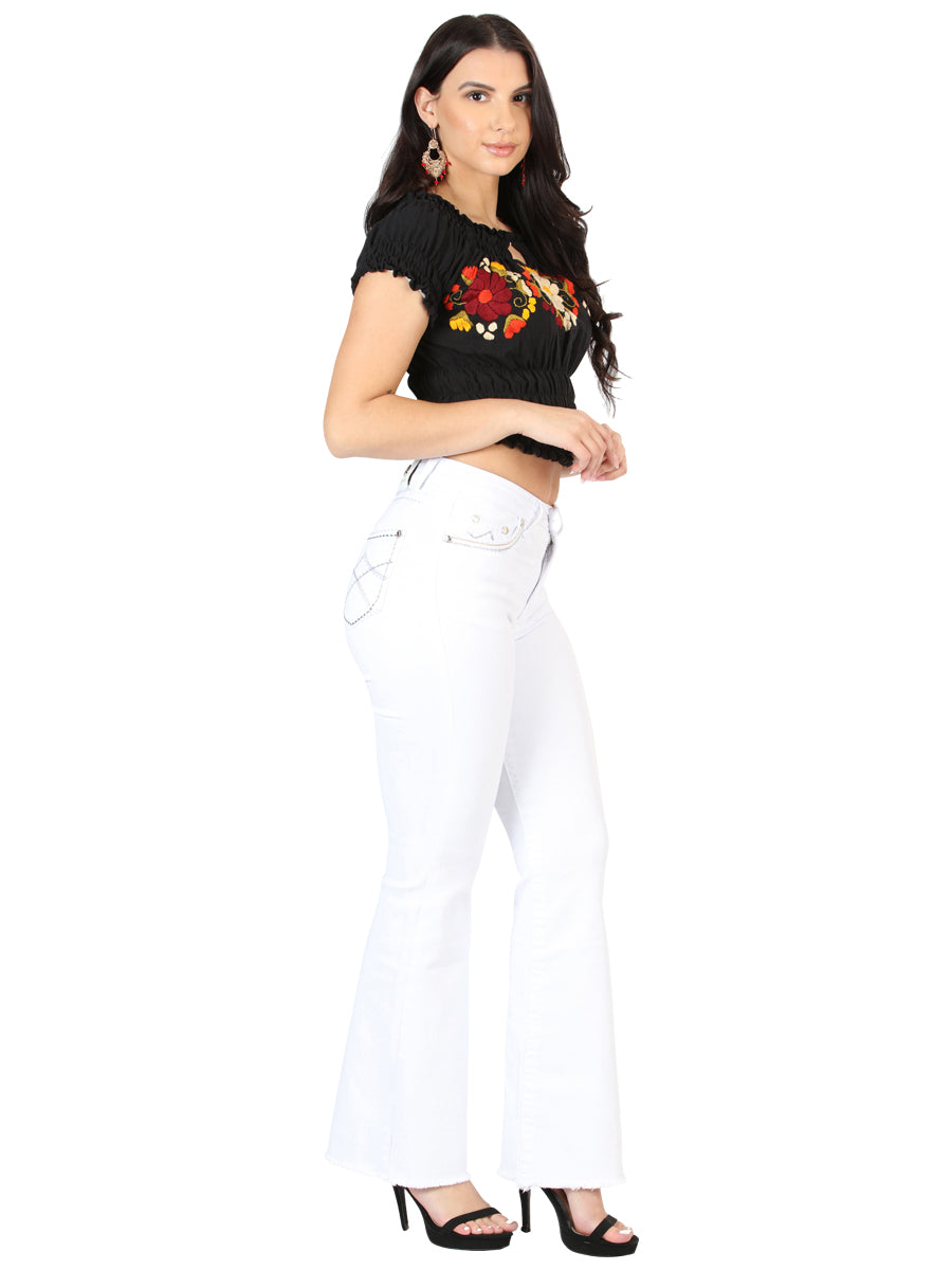 The Bootcut Jean — White