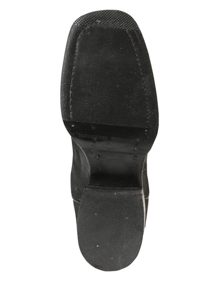 The Pro Rodeo Boot — Black Python Print (No. 45561)