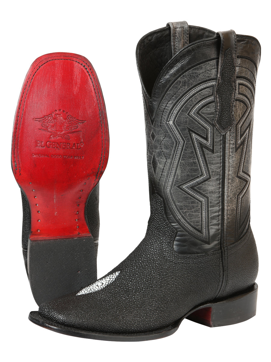 The Pro Rodeo Boot — Stingray Print (No. 45566)