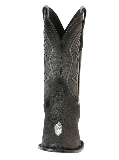 The Pro Rodeo Boot — Stingray Print (No. 45566)