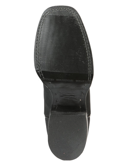 The Pro Rodeo Boot — Black Nobuck (No. 45567)