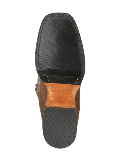 The Pro Rodeo Boot — Camel Nobuck (No. 45568)