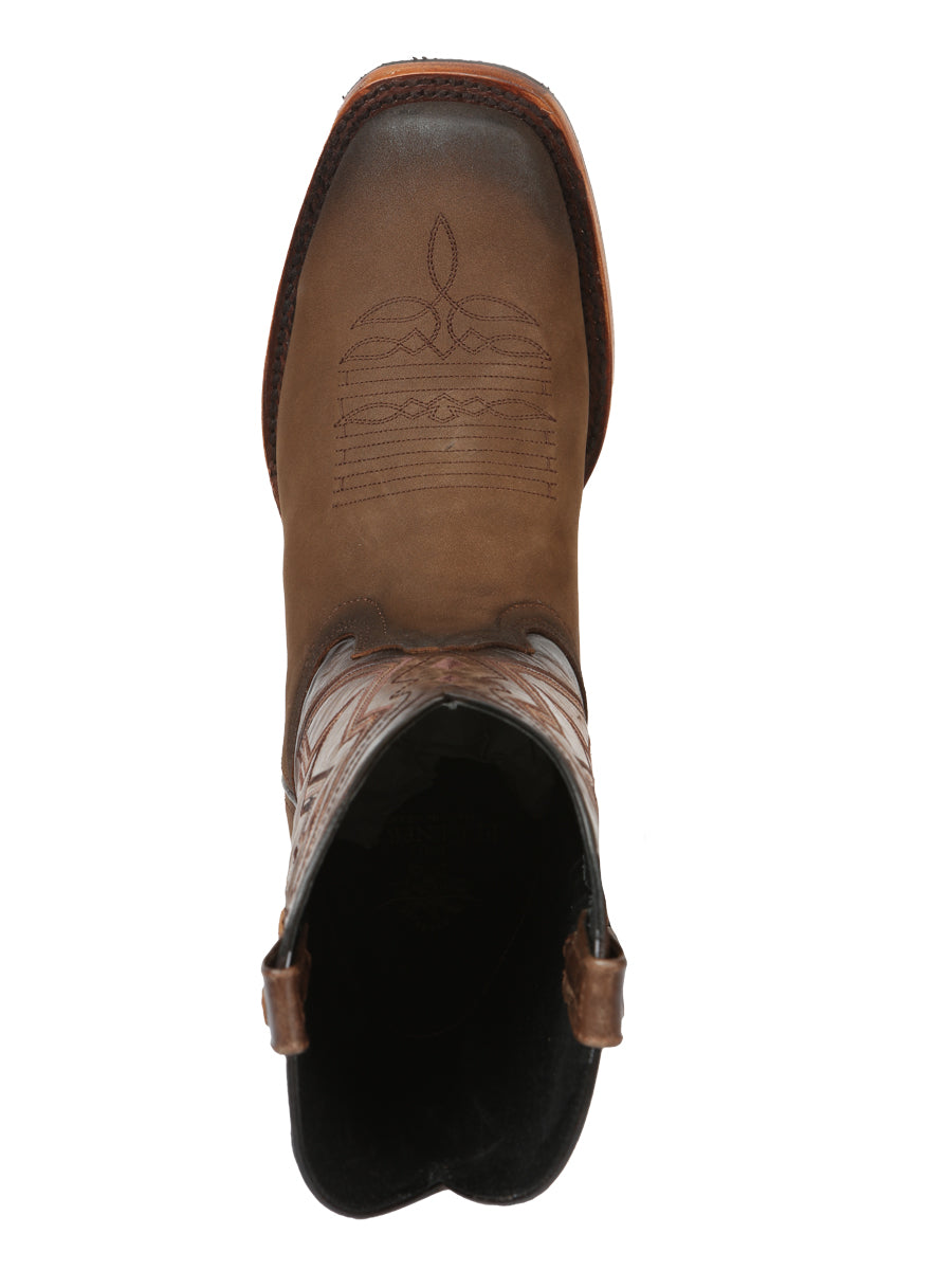 The Pro Rodeo Boot — Camel Nobuck (No. 45568)
