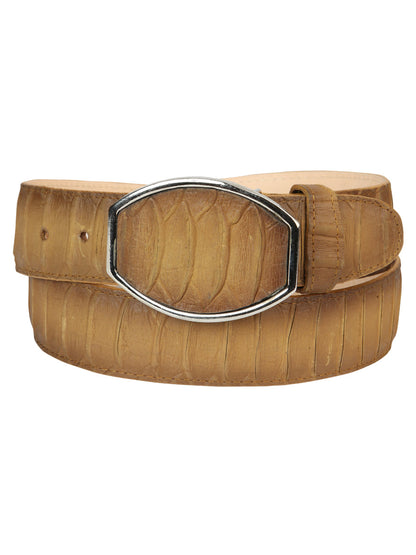 The Vaquero Belt — Honey Python Print (No. 45571)