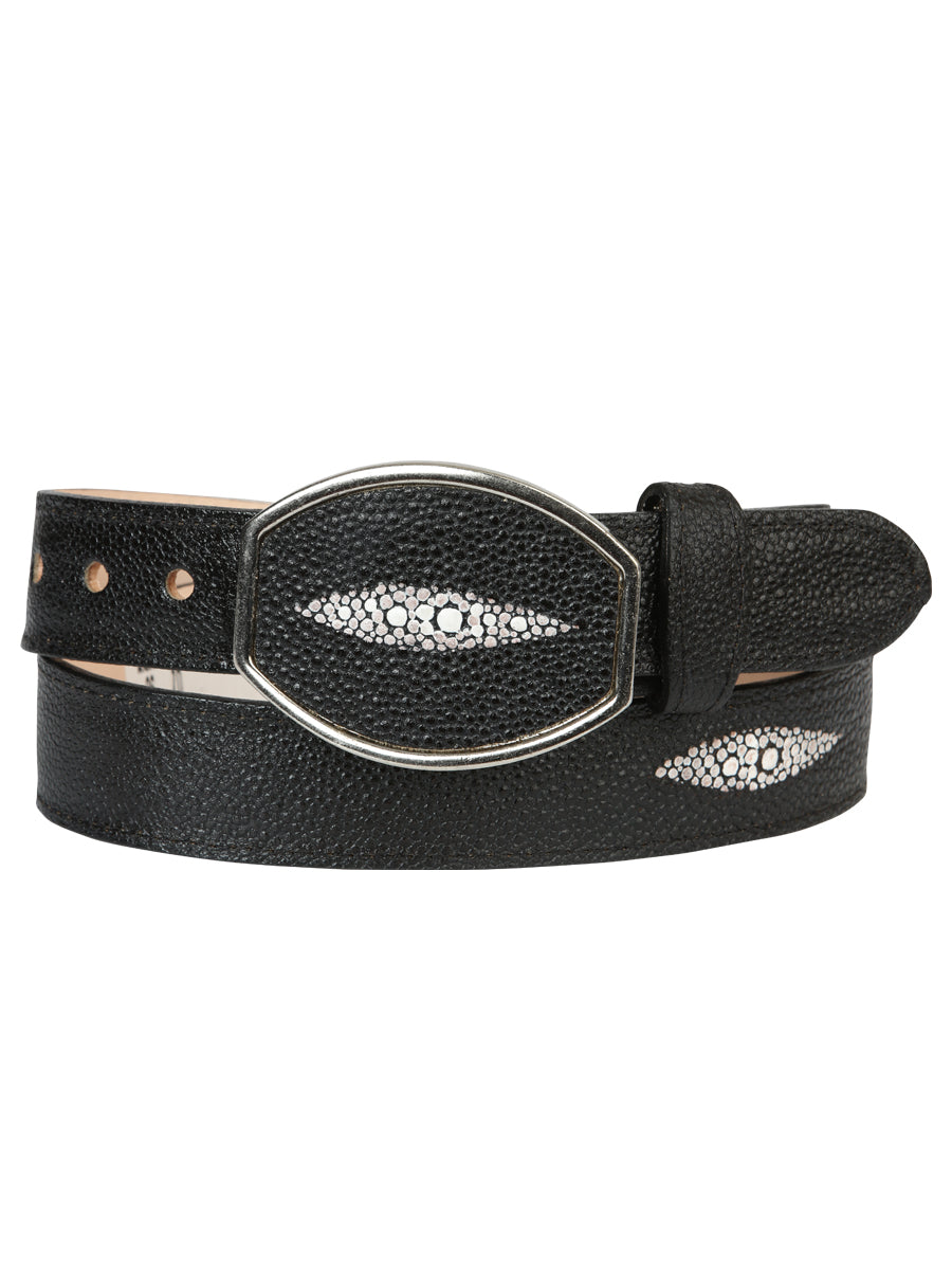 The Vaquero Belt — Stingray Print (No. 45574)