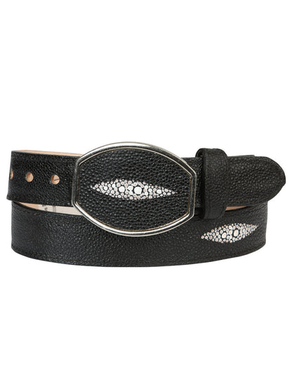 The Vaquero Belt — Stingray Print (No. 45574)