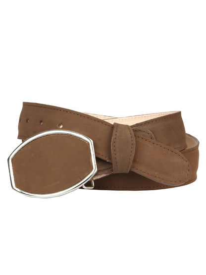 The Western Belt — Camel Nobuck (No. 45576)