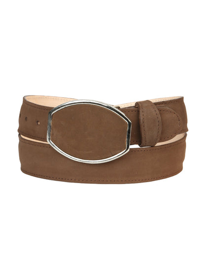 The Western Belt — Camel Nobuck (No. 45576)