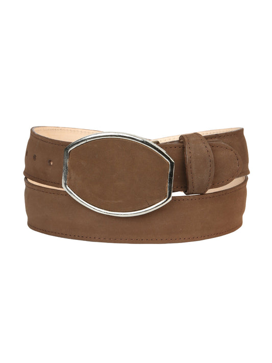 The Western Belt — Camel Nobuck (No. 45576)