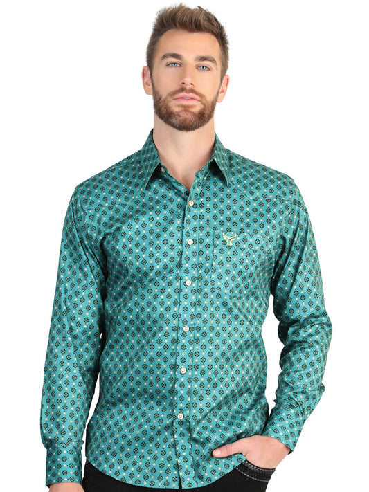 The Stretch Western Shirt — Mint (No. 45605)