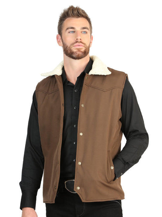 The Puffer Vest — Brown (No. 45645)