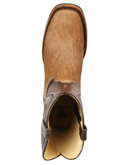 The Rodeo Boot — Cow Hair, Brown