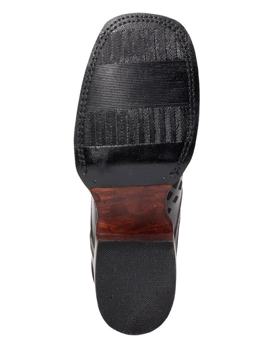 The Pull-Up Zip Ankle Boot — Tobacco (No. 45673)