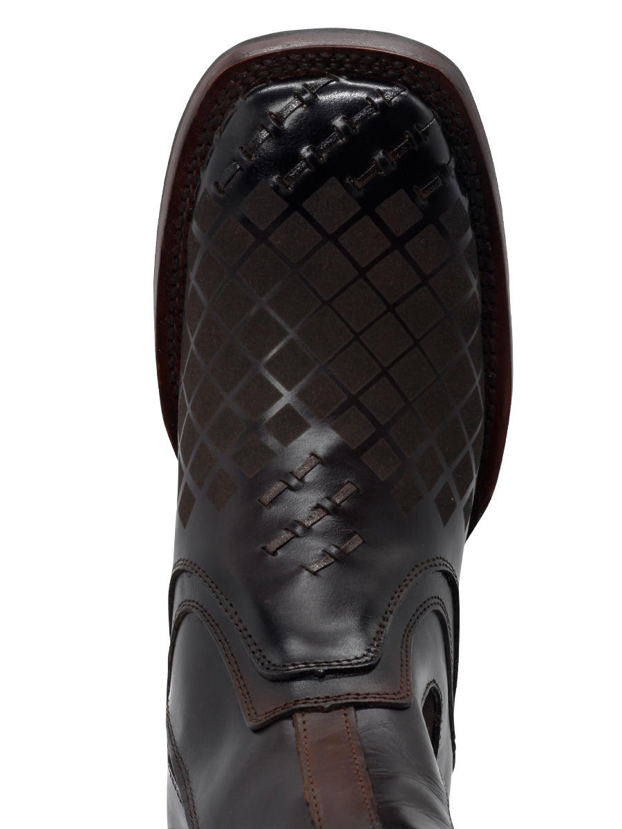The Pull-Up Zip Ankle Boot — Tobacco (No. 45673)
