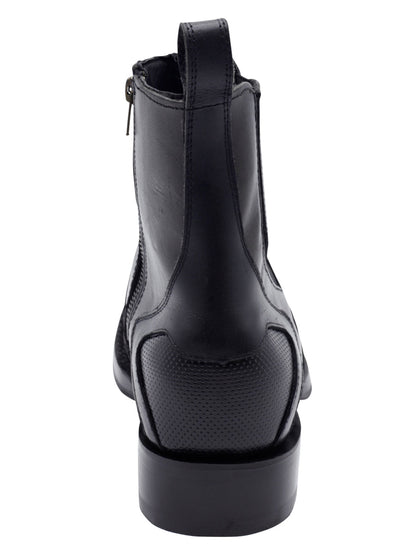 The Pull-Up Zip Ankle Boot — Gray (No. 45674)