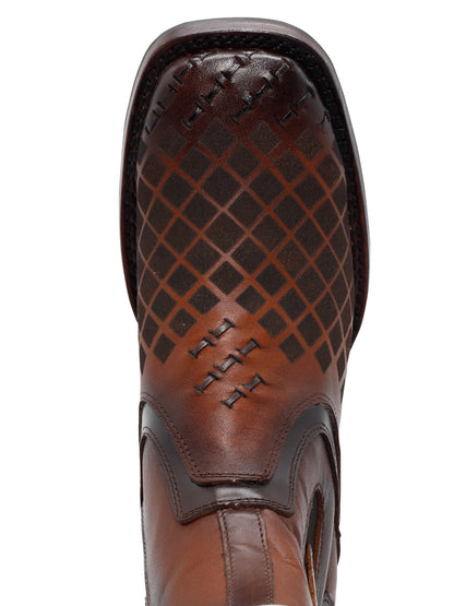 The Pull-Up Zip Ankle Boot — Brown (No. 45675)
