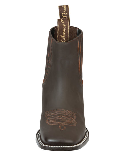 El Canelo Men’s Matte Brown Boots 45756