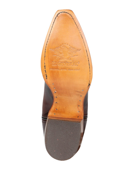 The Women's Square Toe Western Boot — Shedron (No. 45777)