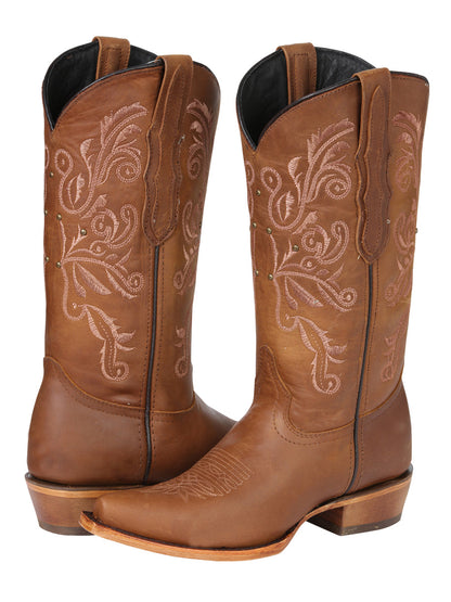 The Women's Vaquera Retro Boot — Honey (No. 45781)