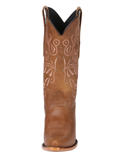 The Women's Vaquera Retro Boot — Honey (No. 45781)