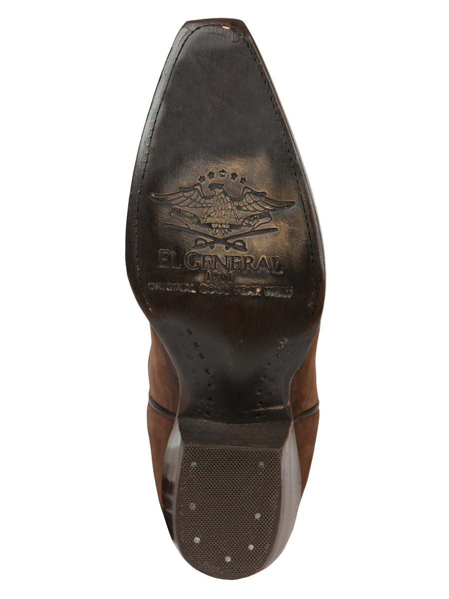 The Women's Embroidered Tall Boot — Brown (No. 45788)
