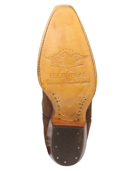 The Women's Embroidered Tall Boot — Brown (No. 45792)