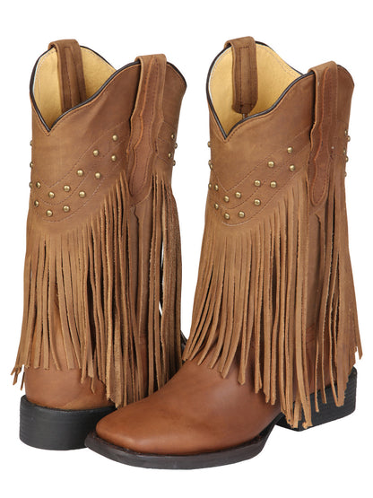 The Women's Fringe Rodeo Boot — Honey (No. 45799)