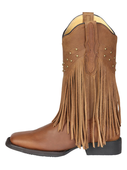 The Women's Fringe Rodeo Boot — Honey (No. 45799)