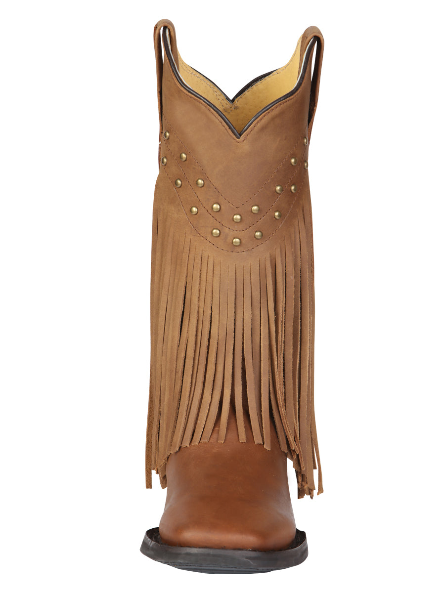 The Women's Fringe Rodeo Boot — Honey (No. 45799)