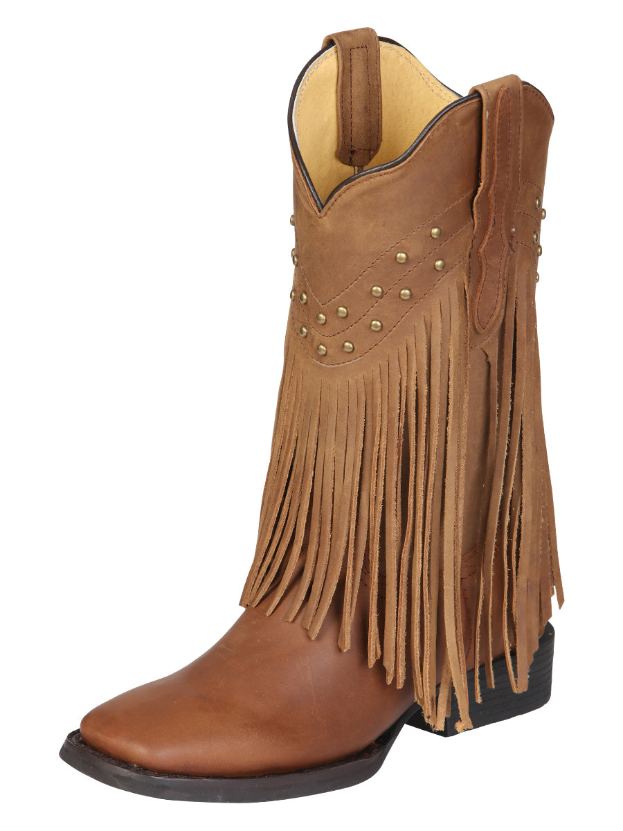 The Women's Fringe Rodeo Boot — Honey (No. 45799)