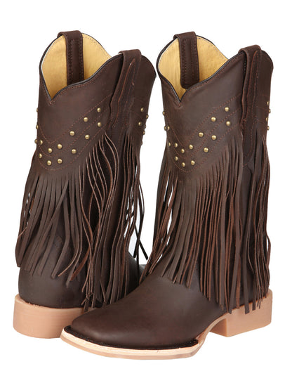 The Women's Fringe Rodeo Boot — Brown (No. 45800)