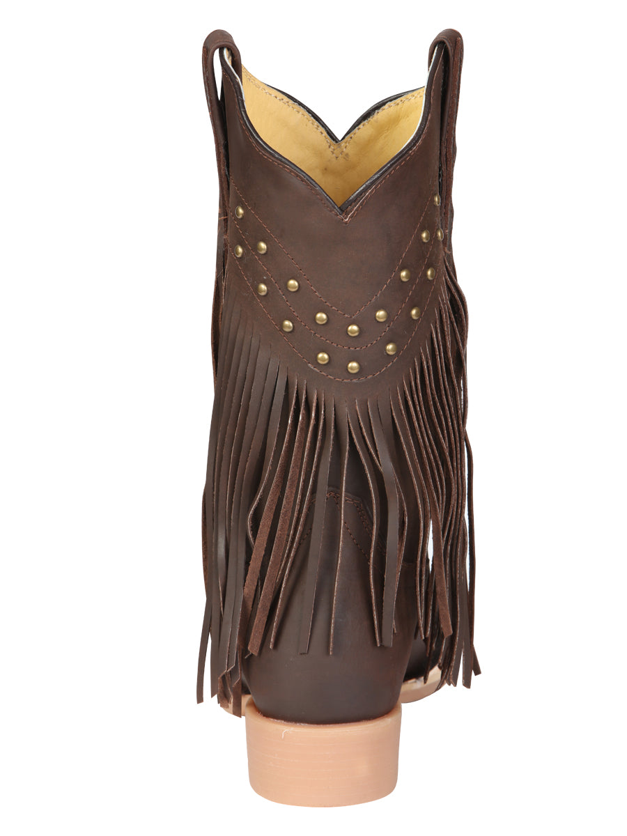 The Women's Fringe Rodeo Boot — Brown (No. 45800)