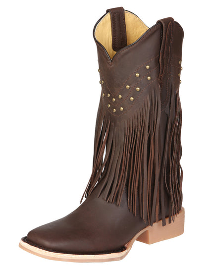 The Women's Fringe Rodeo Boot — Brown (No. 45800)