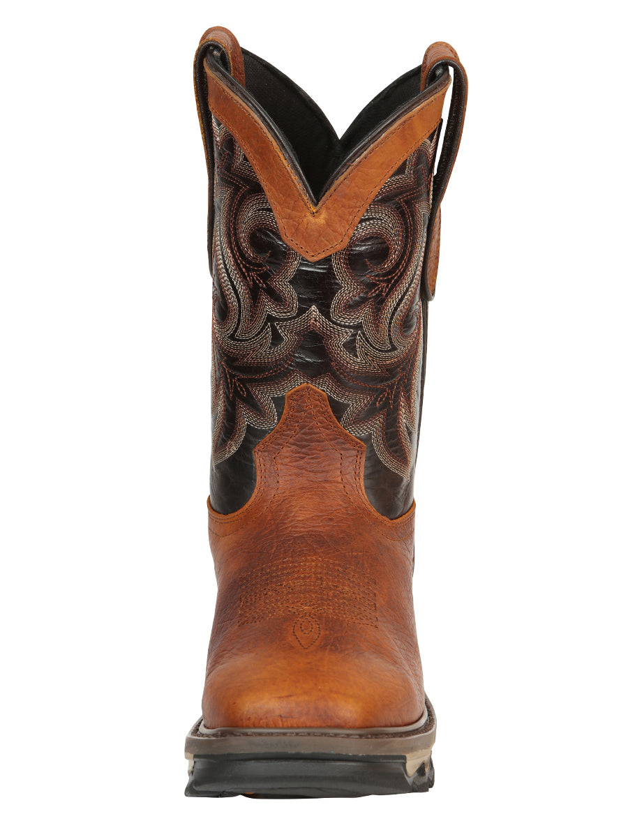 The Rodeo Work Boot — Redwood Shoulder Leather (No. 45806)
