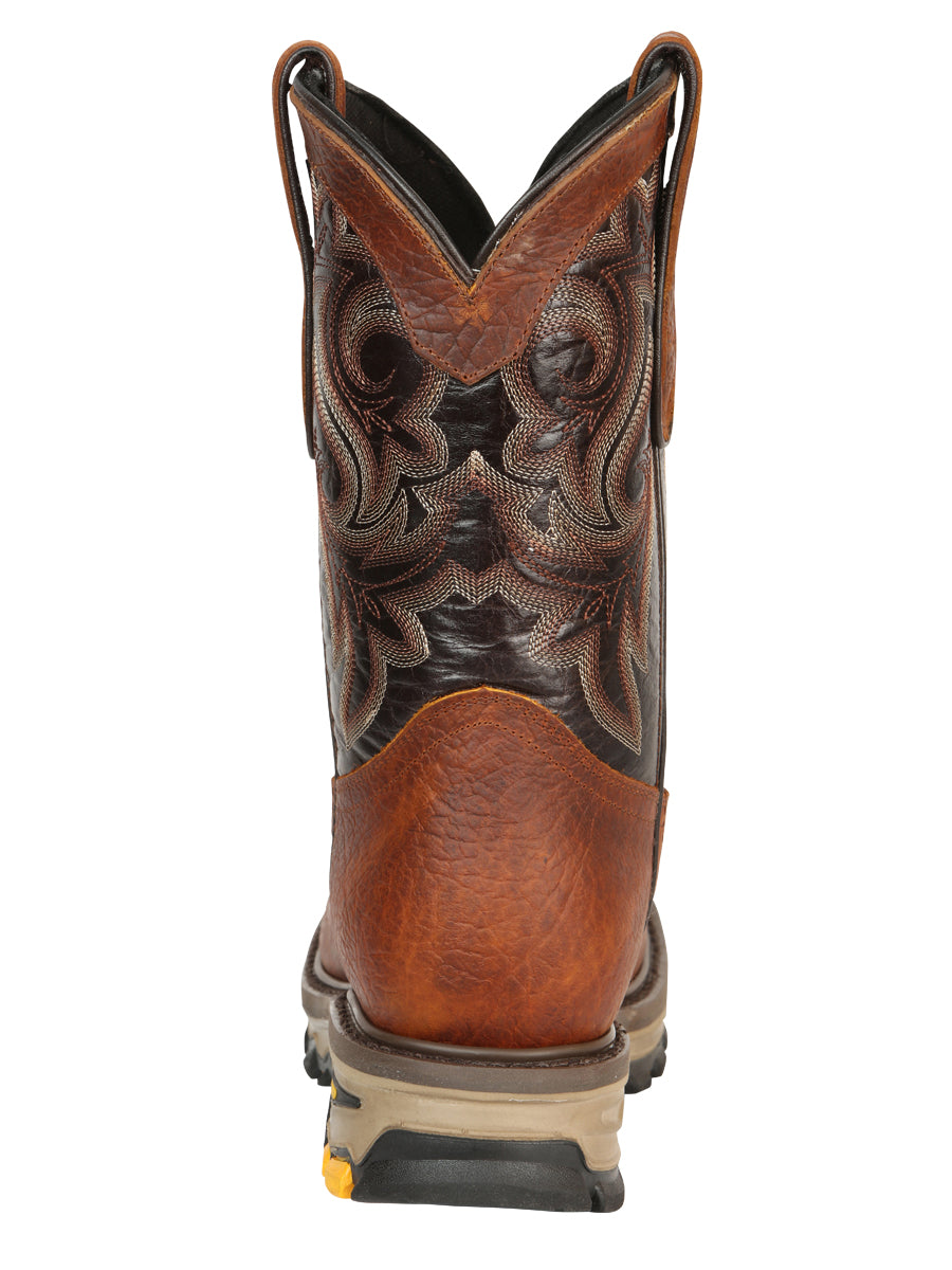 The Rodeo Work Boot — Redwood Shoulder Leather (No. 45806)
