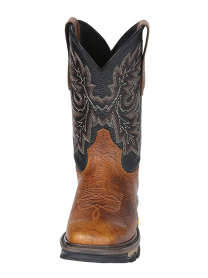 The Rodeo Work Boot — Redwood Shoulder Leather (No. 45811)