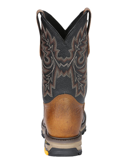 The Rodeo Work Boot — Redwood Shoulder Leather (No. 45811)