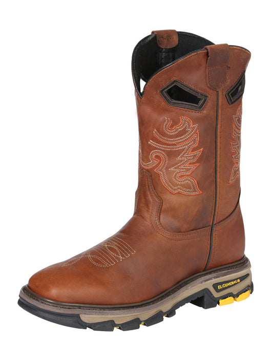 The Rodeo Work Boot — Crazy Kansas (No. 45812)