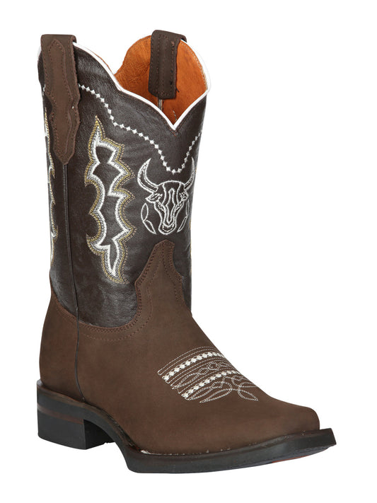 The Rodeo Boot — Camel Nobuck (No. 51113)