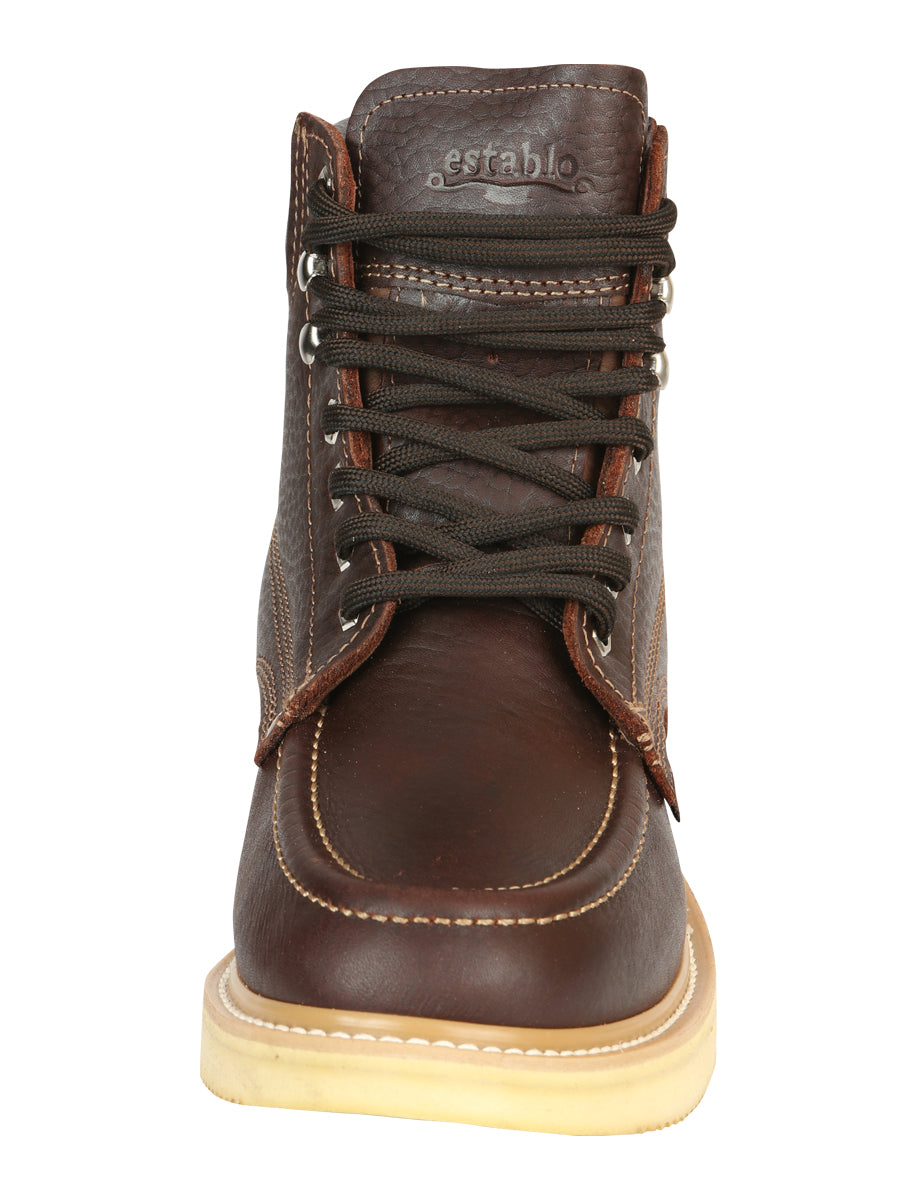 Establo Men’s Work Boot - Bull Fight Shedron Lace-Up 91203